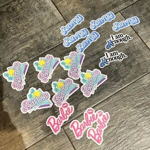 Barbie Party stickers